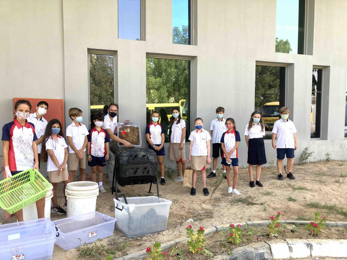 Eco-school : atelier compostage