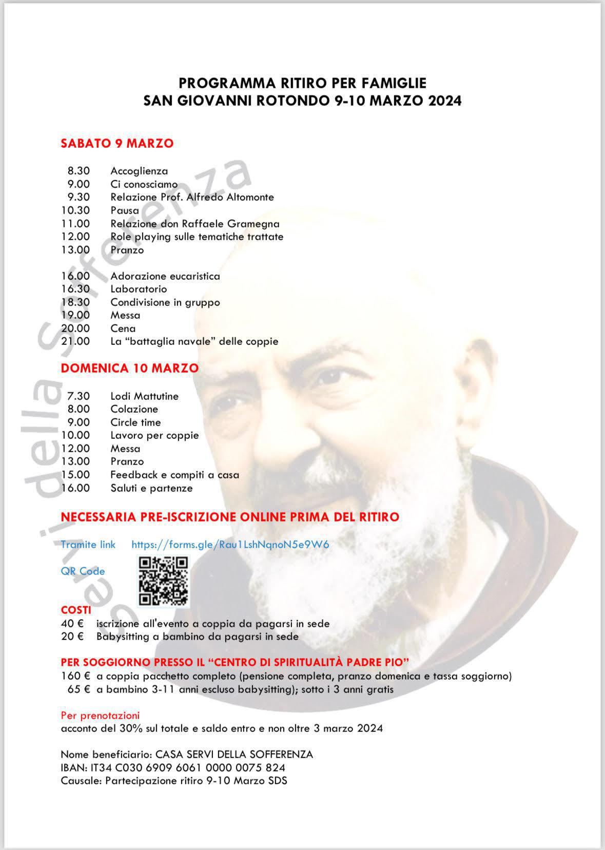 Ritiro per coppie: Parlami d'amore