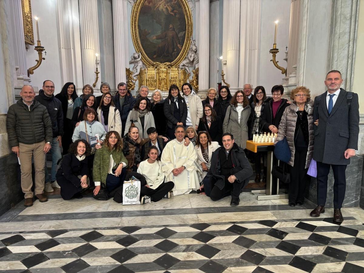 La famiglia è in festa per l'ordinazione diaconale di Teodoro Mandato