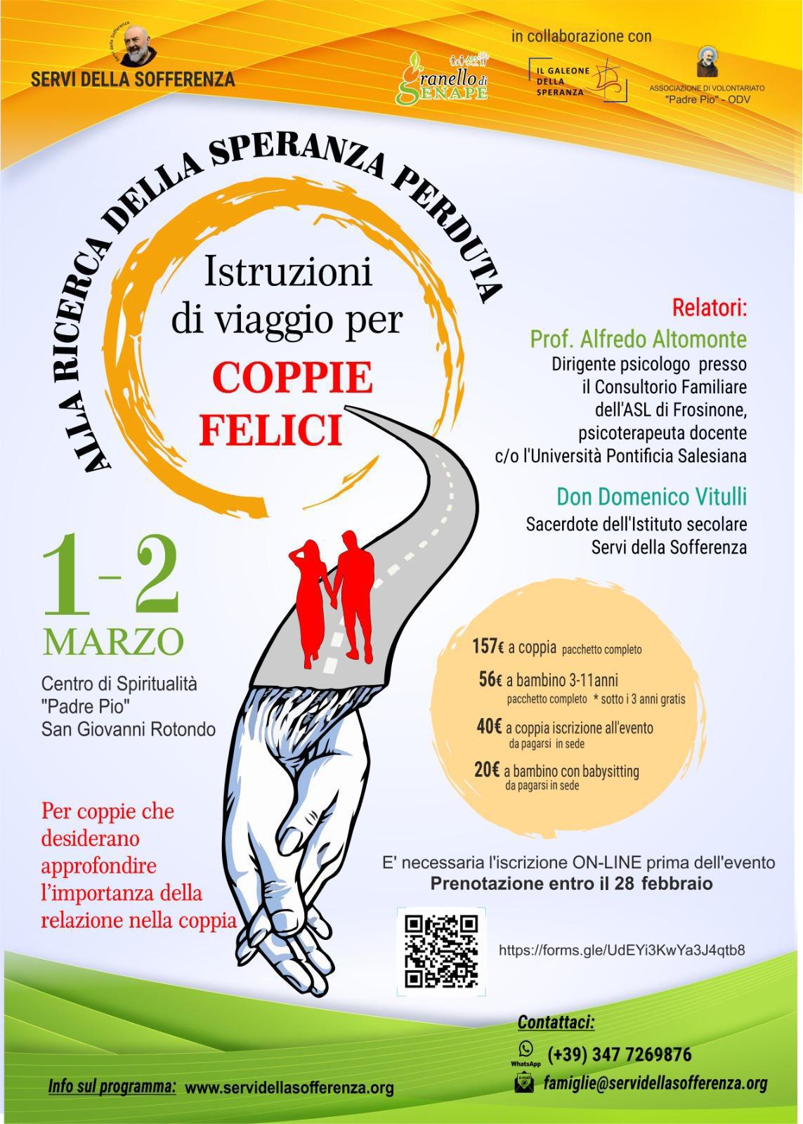 Istruzioni di viaggio per coppie felici