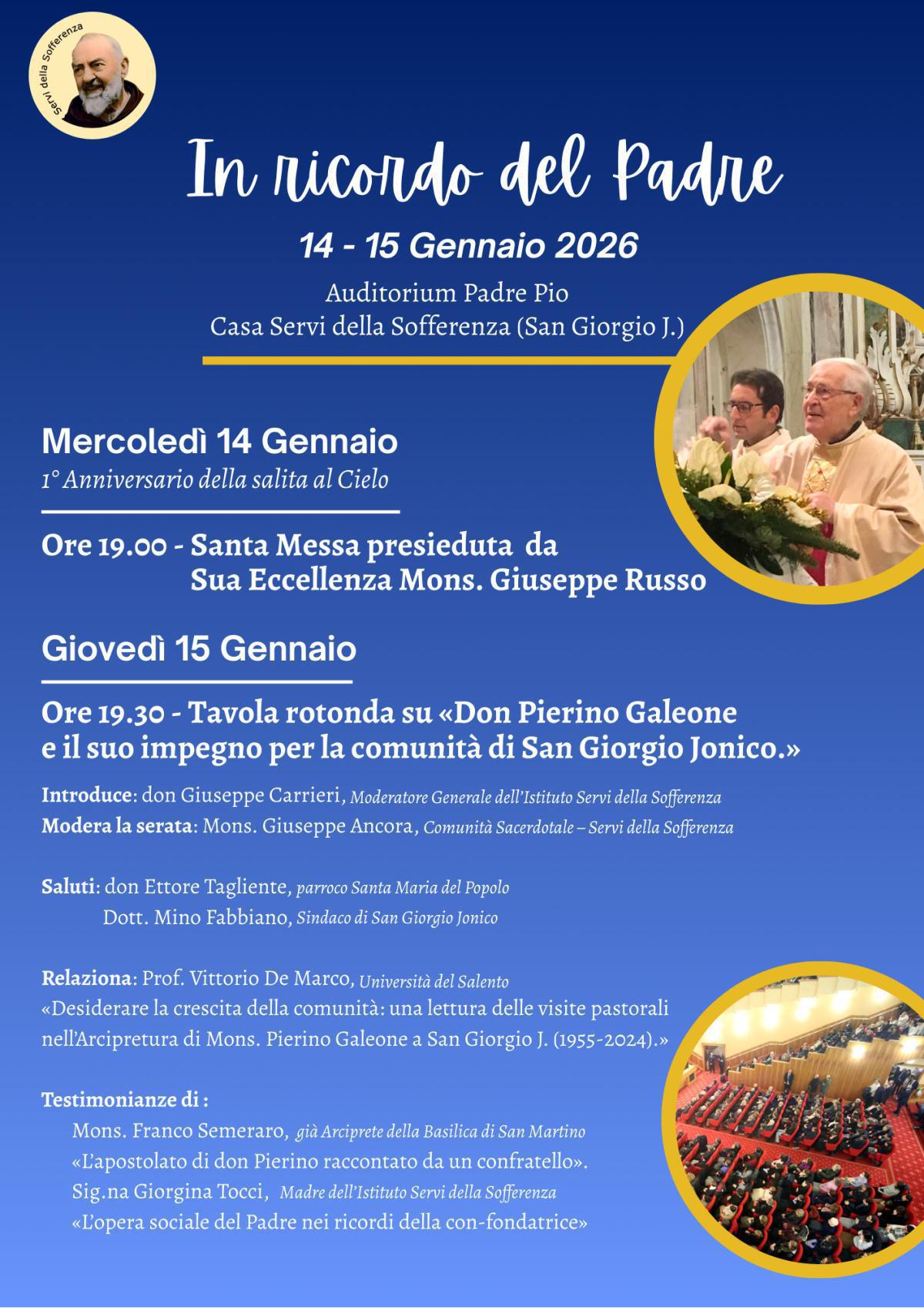 In ricordo del Padre