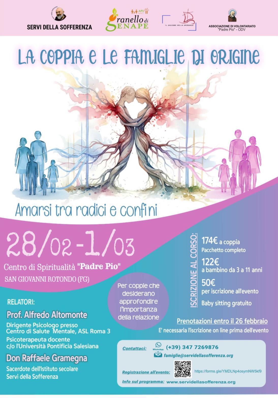 La coppia e le famiglie di origine La coppia e le famiglie di origine