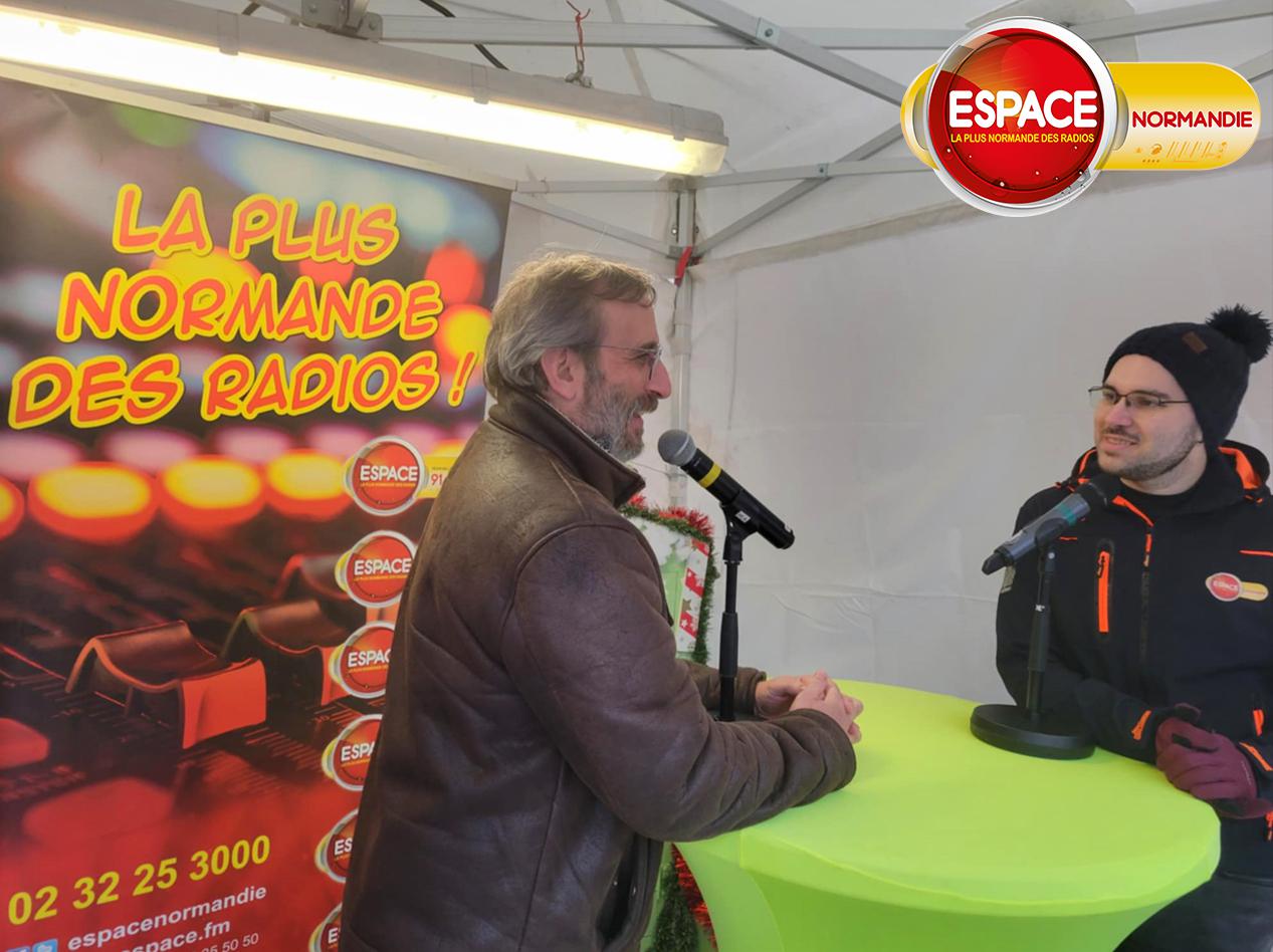 Studio Espace Live sur le Marché de Noël de Gournay-en-Bray !