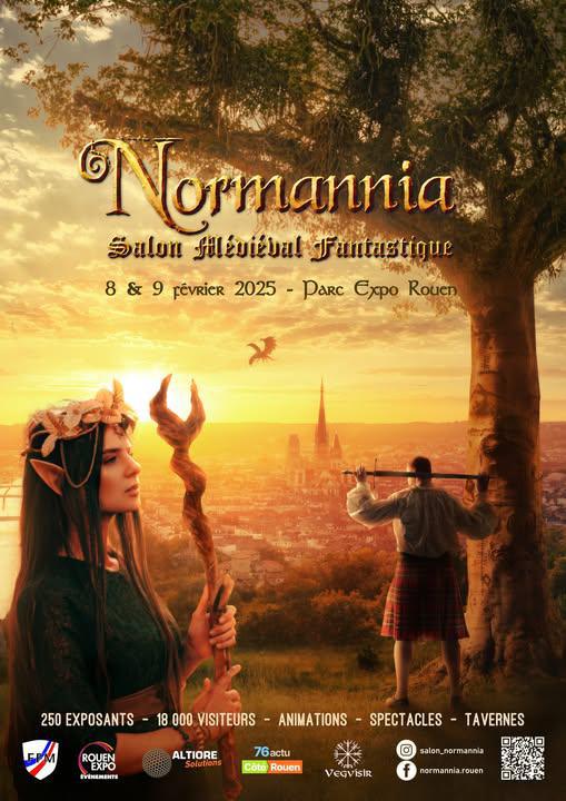 Normannia, Festival Médiéval Fantastique, les 8 & 9 Février au Parc Expo de Rouen !