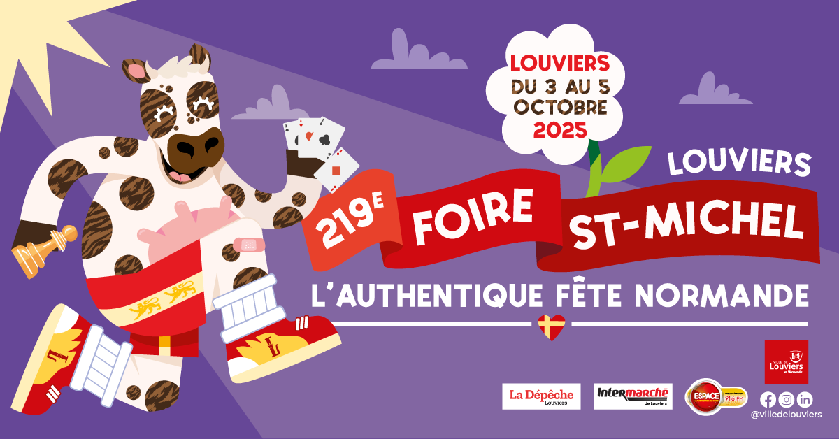 219ème Foire Saint-Michel, à Louviers, avec Espace !