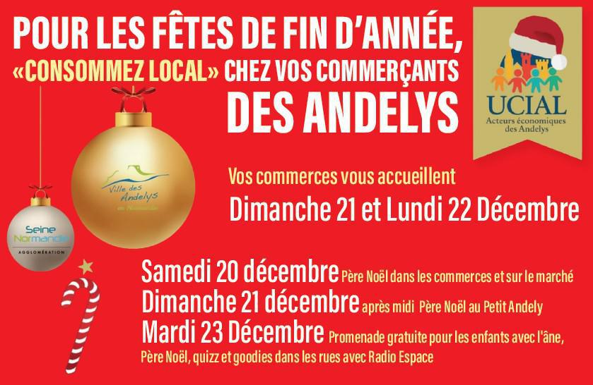 Noël aux Andelys, avec l'UCIAL & Espace !