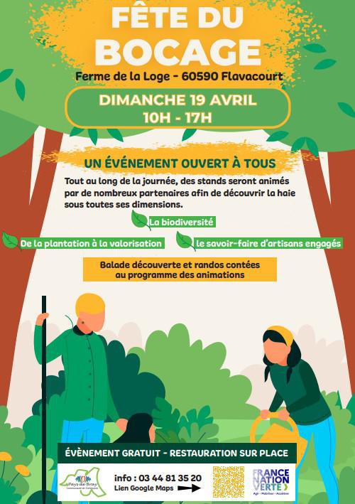 Fête du Bocage, Dimanche 12 Avril à Flavacourt !