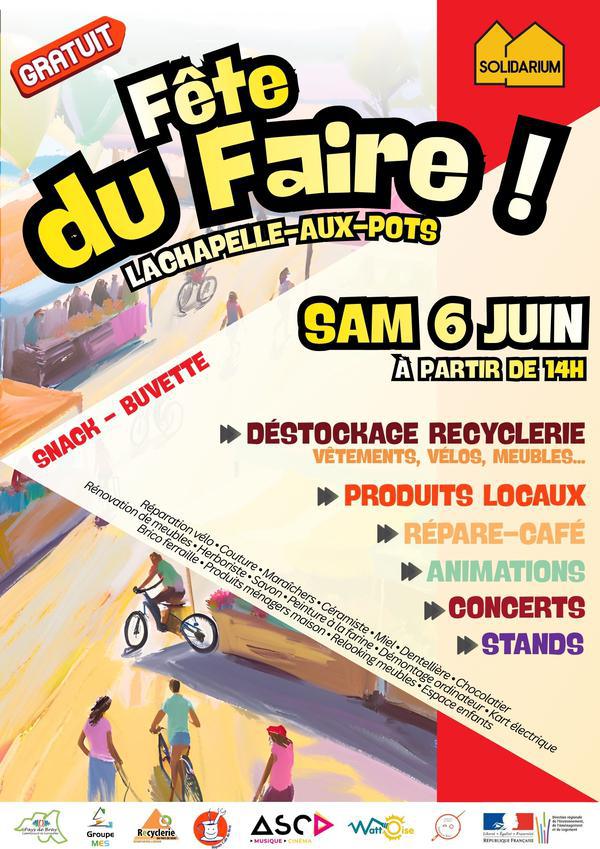 Fête du Faire ! à Lachapelle-aux-Pots, Samedi 6 Juin !