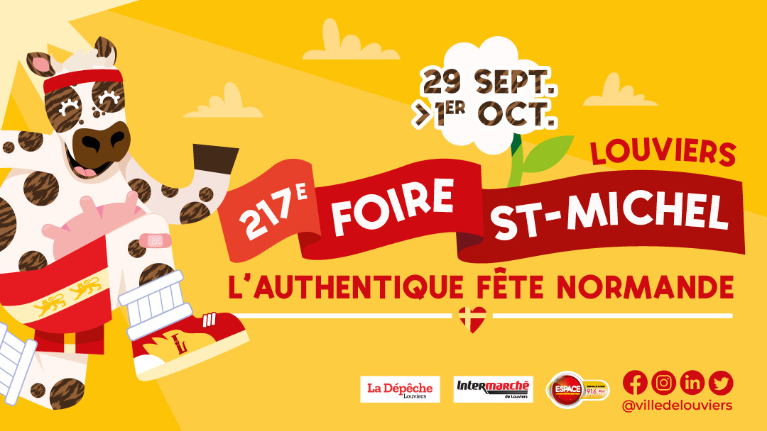 La Foire Saint-Michel, du 29 Septembre au 1er Octobre, à Louviers, avec Espace !