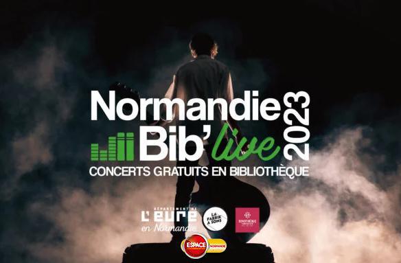 Concerts Gratuits "Normandie Bib'Live", avec Espace !