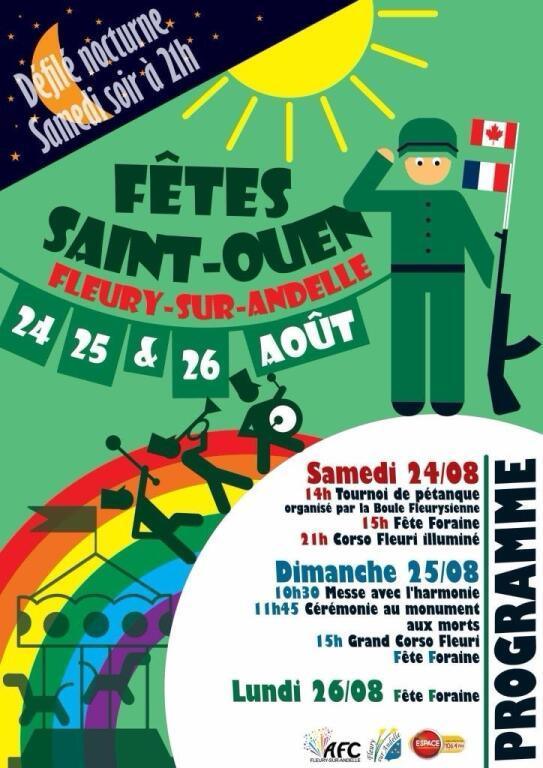 Les fêtes Saint-Ouen, à Fleury-sur-Andelle, avec Espace !