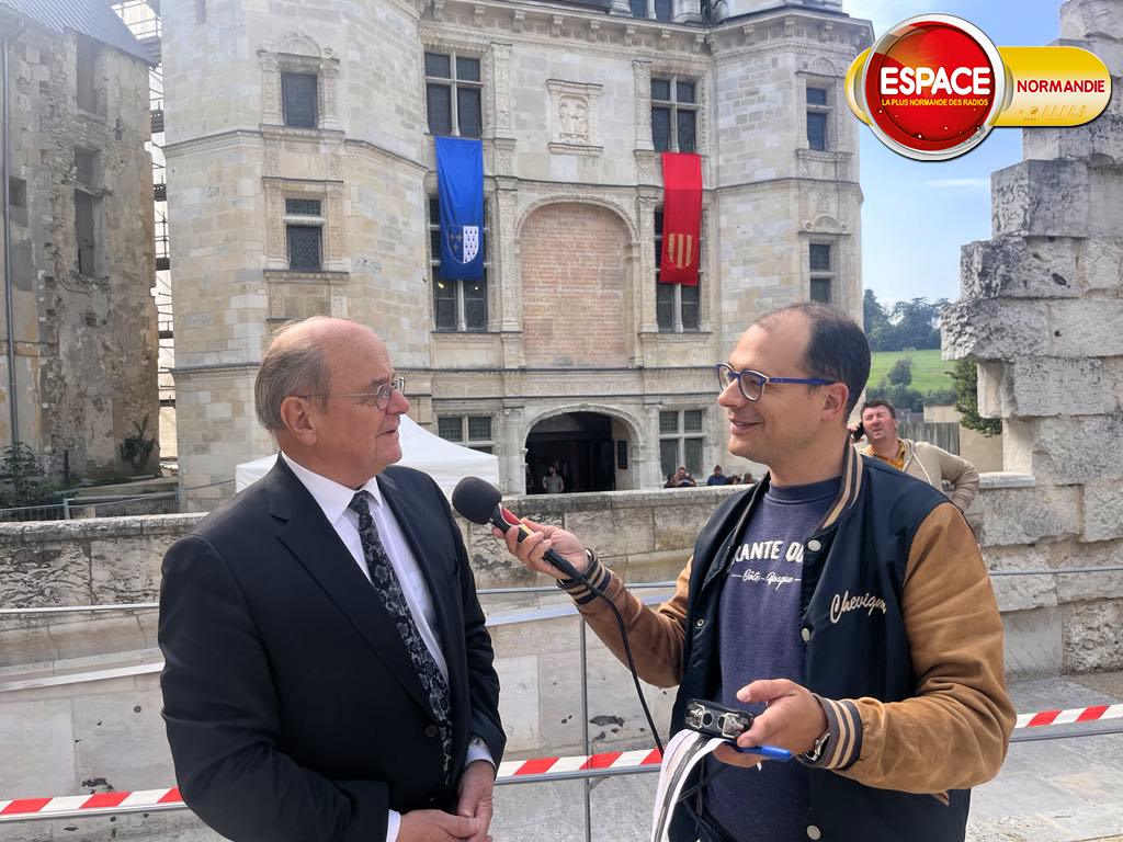 JEP 2024 à Gaillon, pose de la première pierre ! Interview du président de l'agglo Seine-Eure, Bernard Leroy !