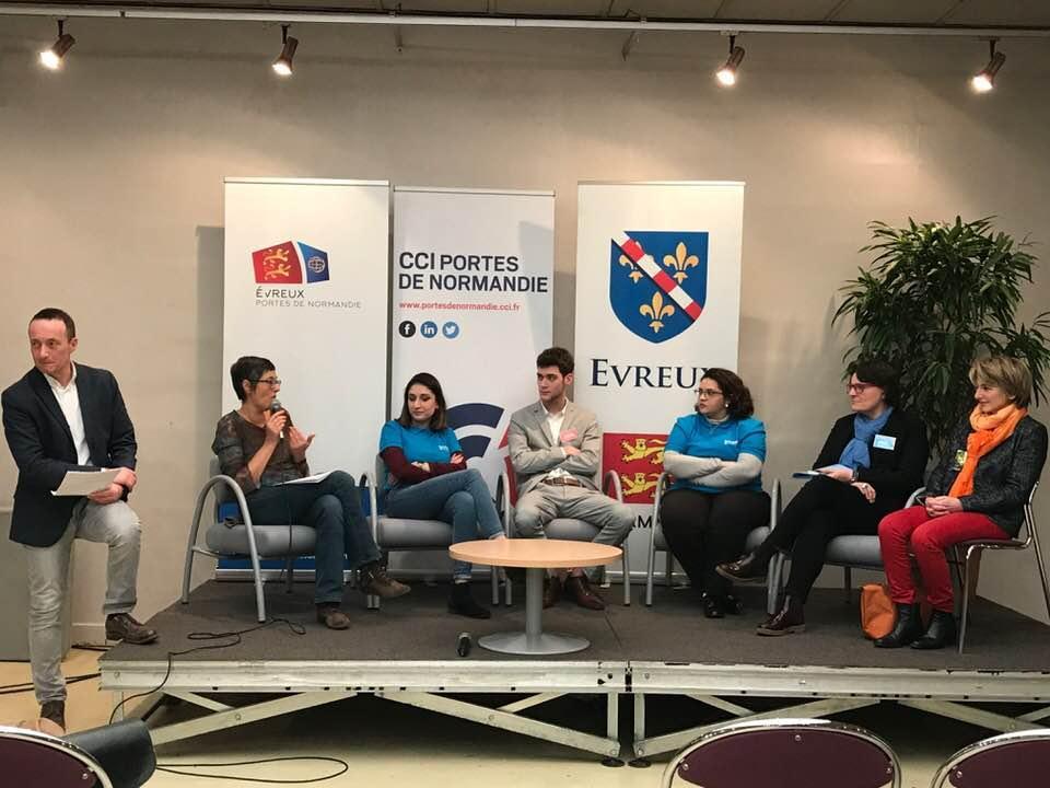 Ludo en conférence, Salon des Métiers d'Évreux !