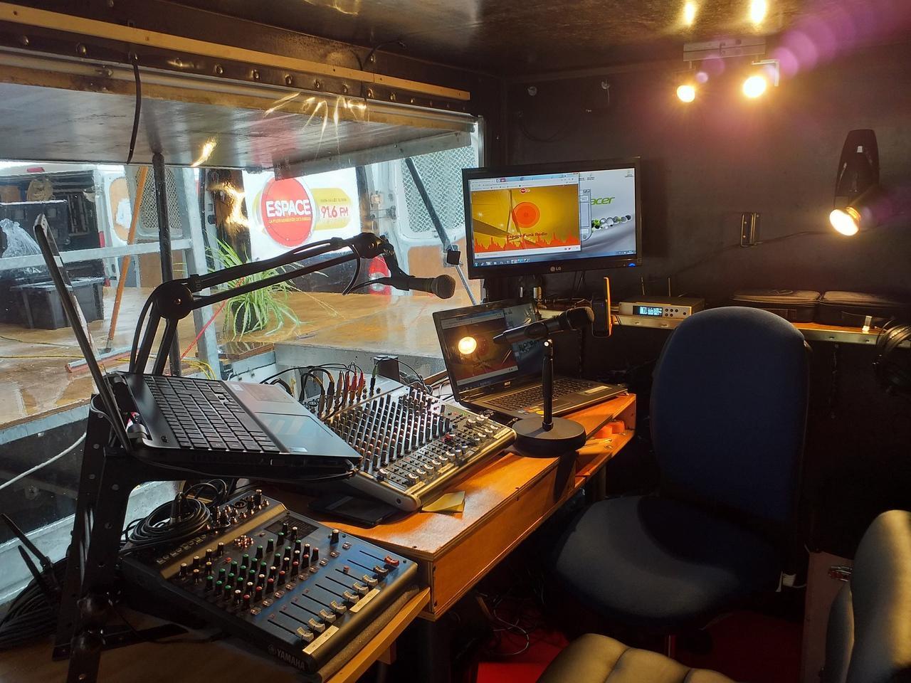 Studio mobile, Espace sur le terrain !
