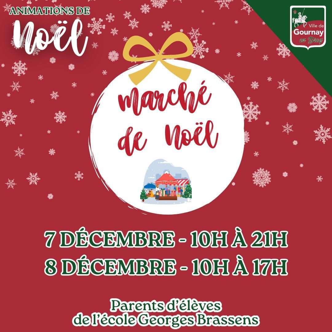 Marché de Noël, Gournay-en-Bray, les 7 & 8 Décembre, avec Espace !