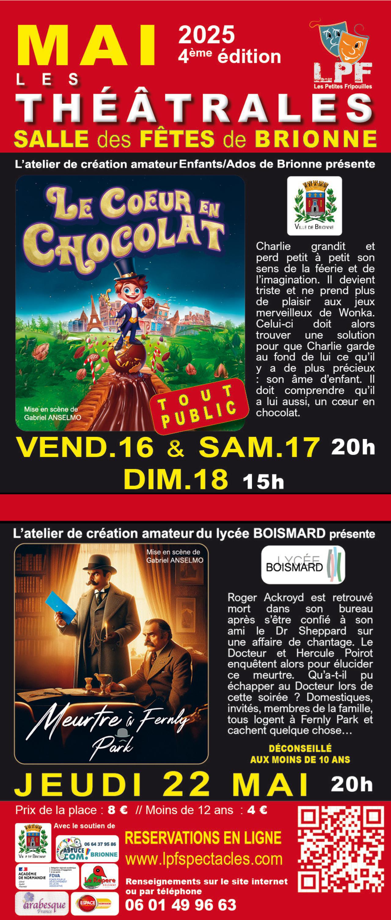 Programme "Les Théâtrales", Mai 2025, Les Petites Fripouilles !