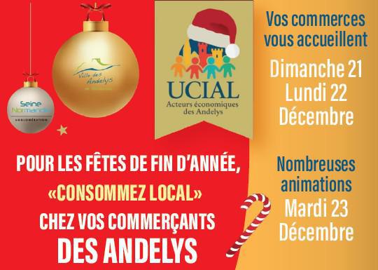 Noël aux Andelys, avec l'UCIAL & Espace !