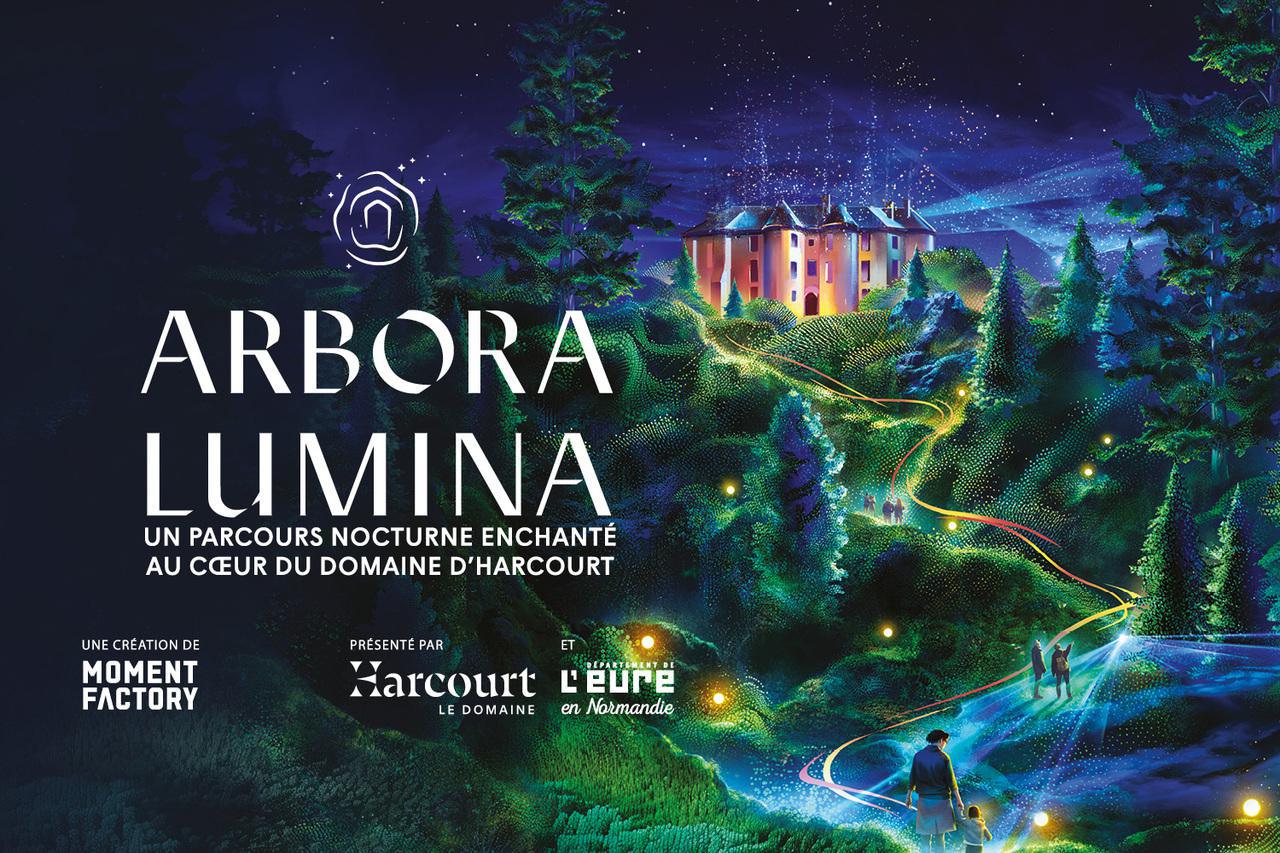 Arbora Lumina, cet hiver au Domaine d'Harcourt !