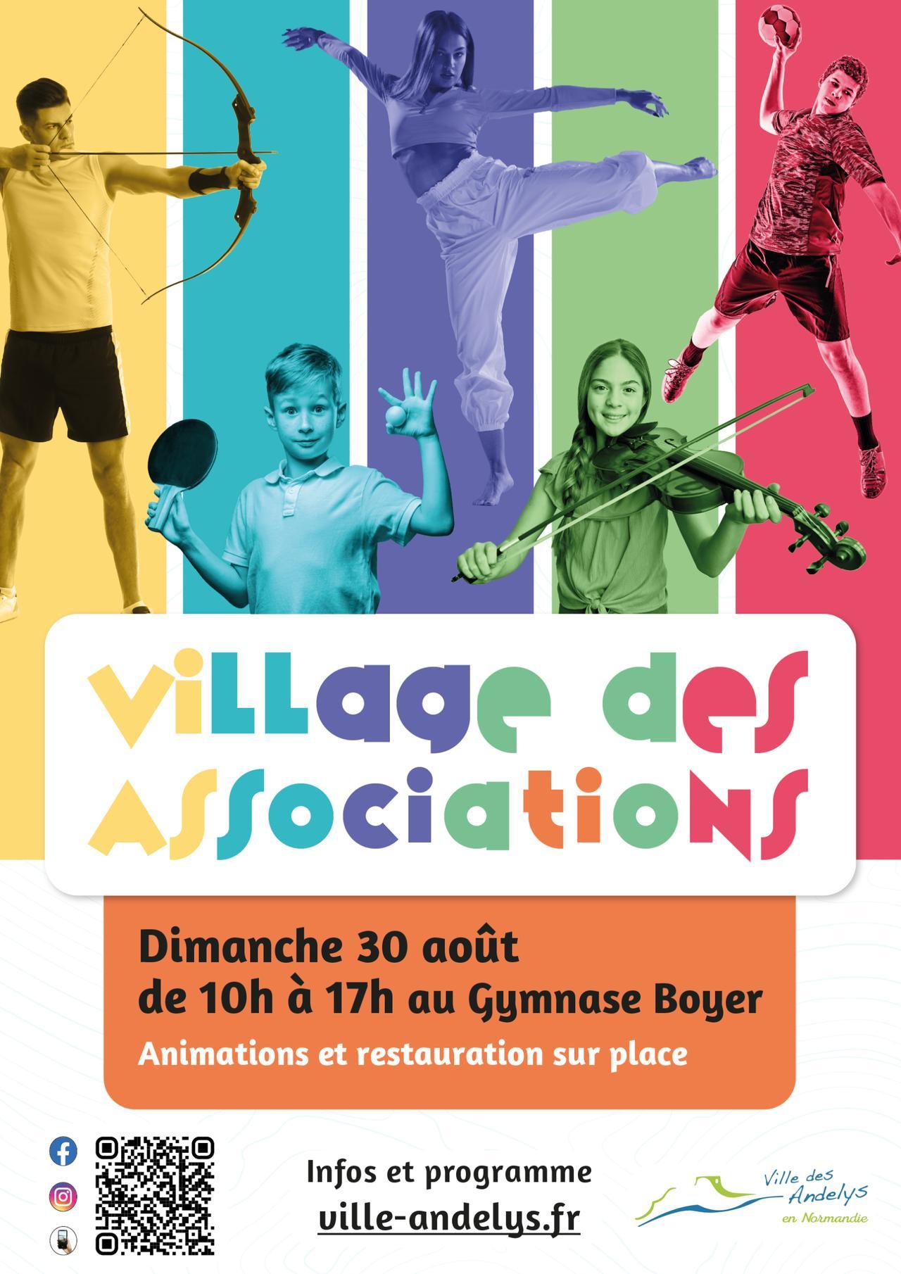 Village des Associations aux Andelys, Dimanche 30 Août 2026, avec Espace !
