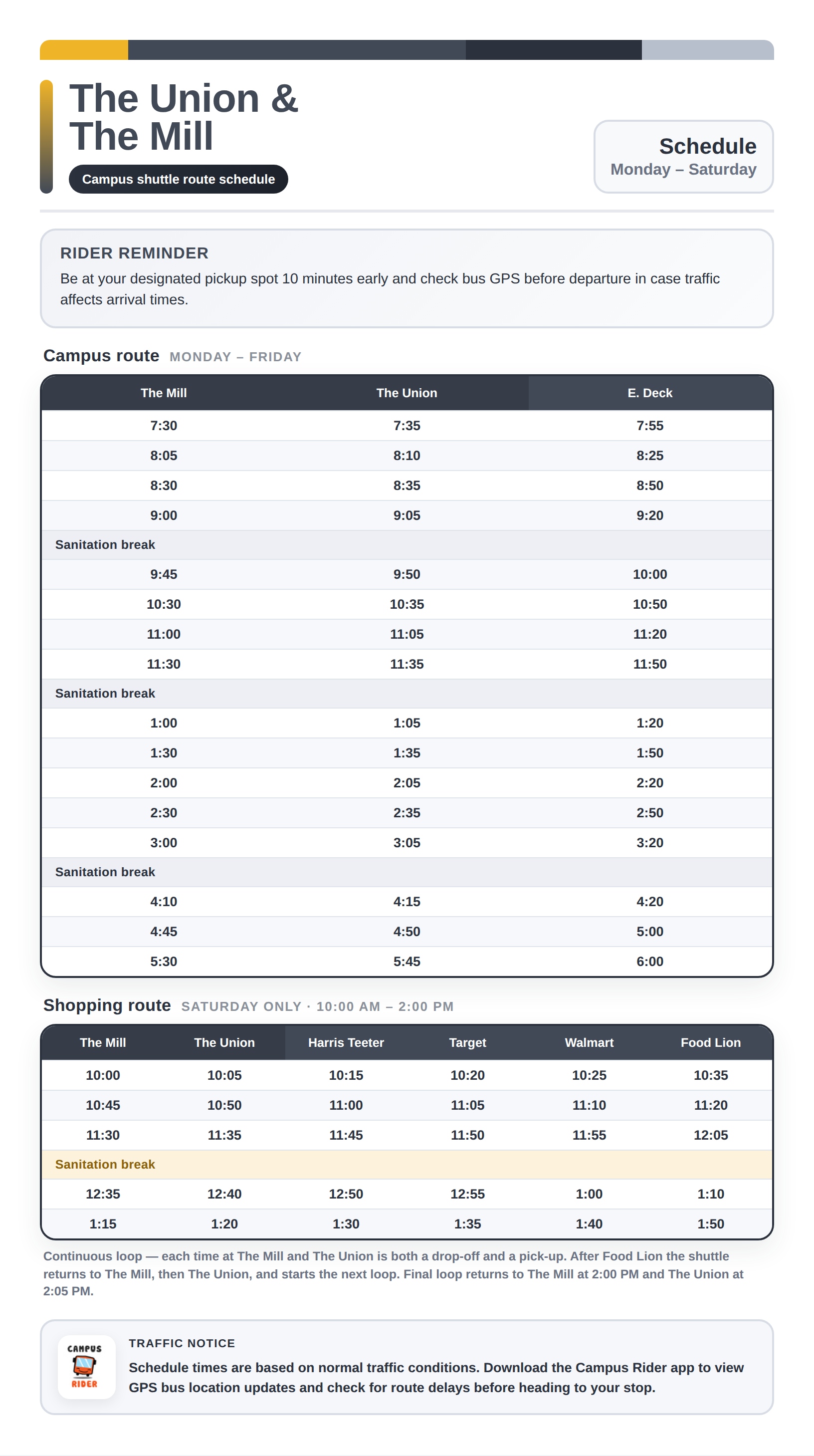 The-Union-and-The-Mill-Shuttle-Schedules