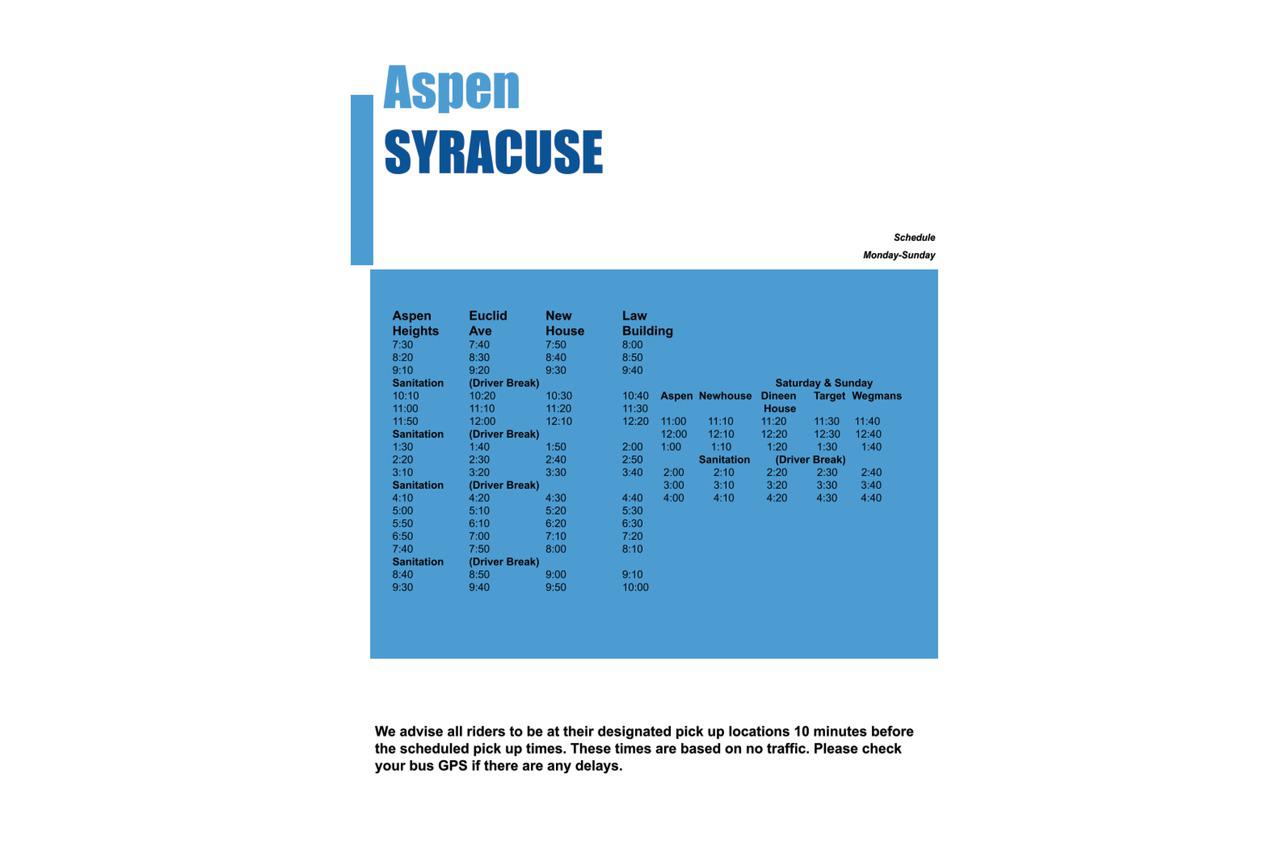 AspenSyracuseSchedule