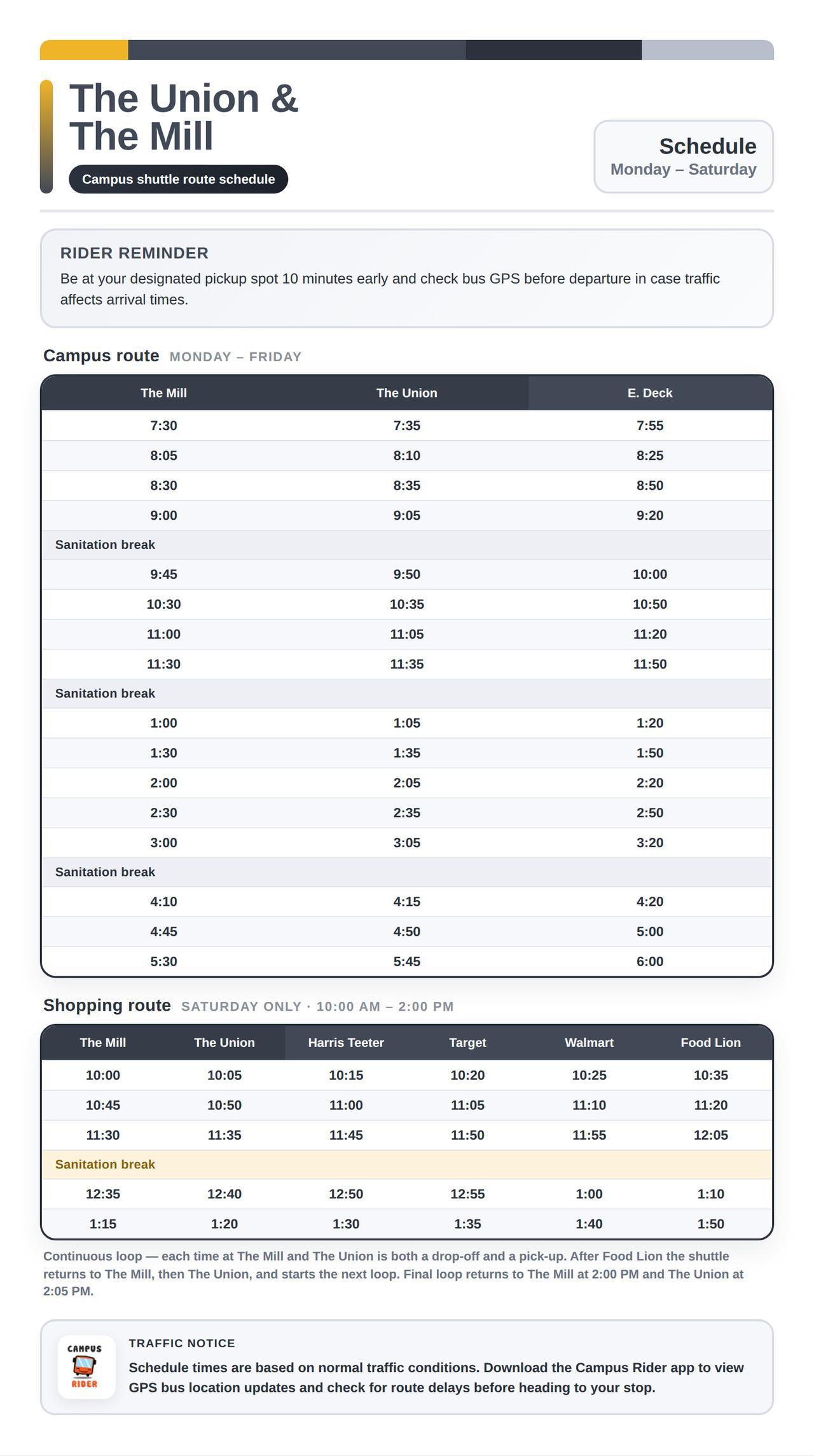 The-Union-and-The-Mill-Shuttle-Schedules
