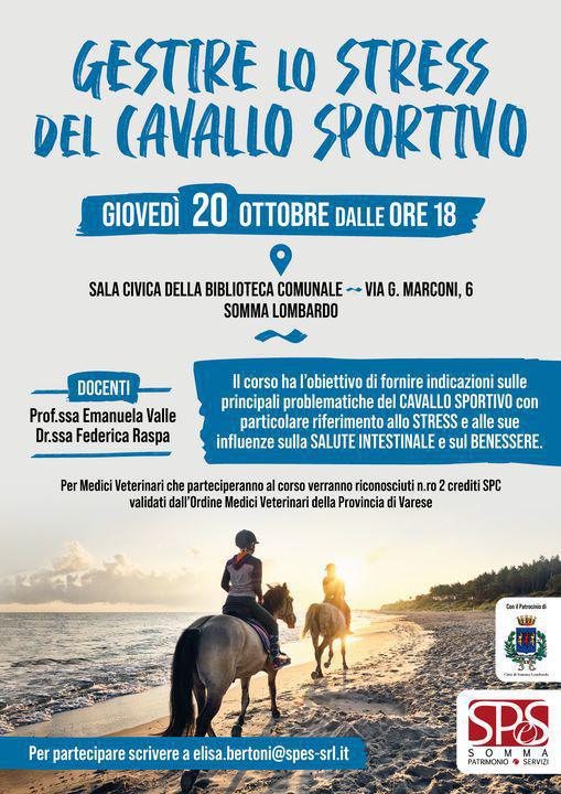 Evento "Gestire lo stress del cavallo sportivo"