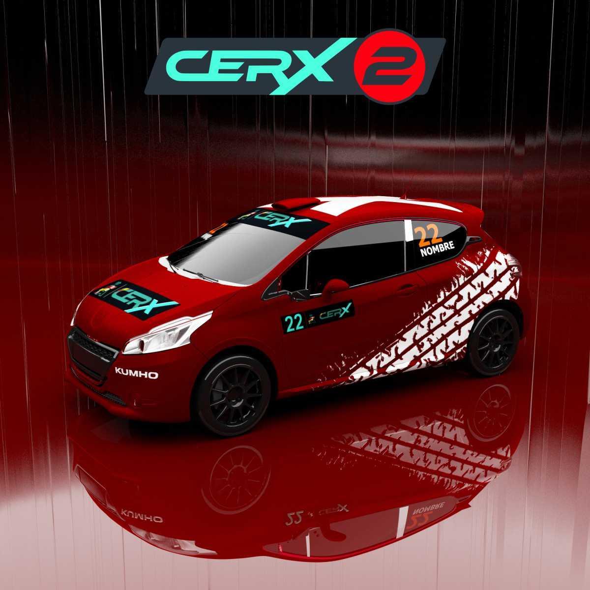 La categoría CERX2 estará protagonizada por los Peugeot 208 R2 y tendrá dos pilotos por coche La categoría CERX2 estará protagonizada por los Peugeot 208 R2 y tendrá dos pilotos por coche