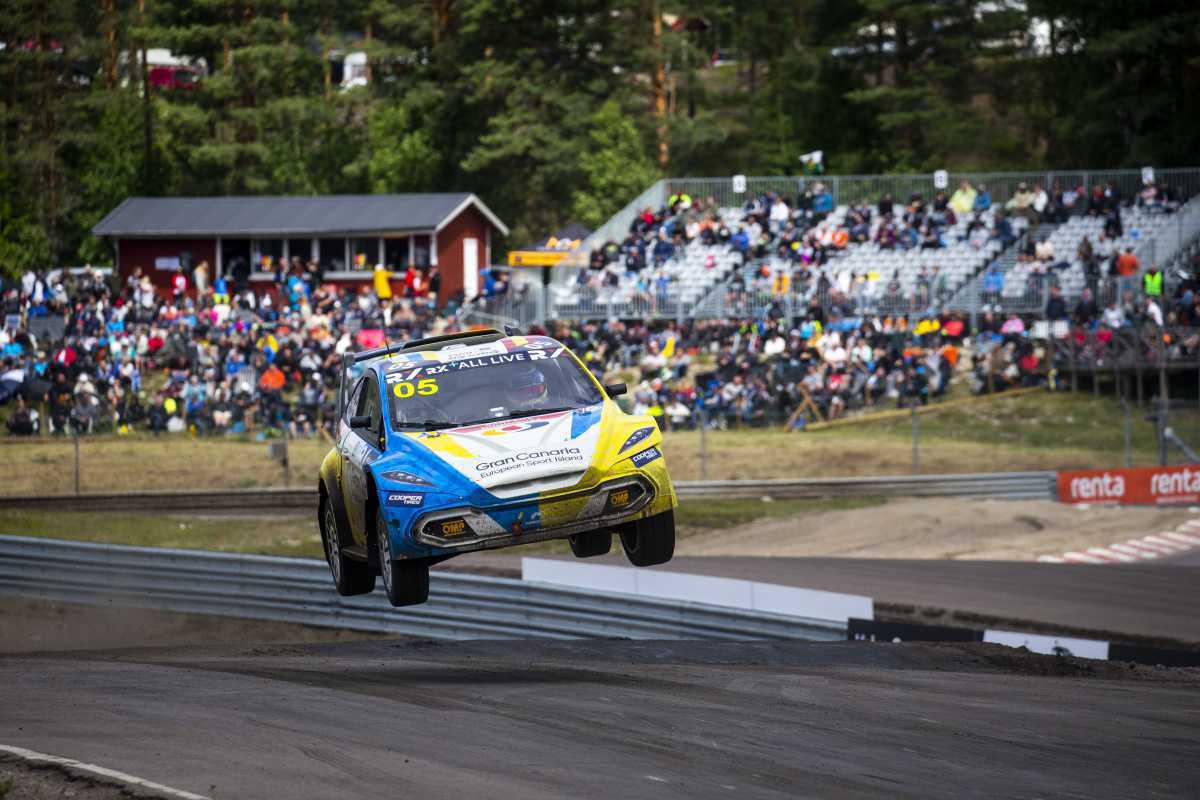 Pablo Suárez y Laia Sanz destacan en el Rallycross de Suecia Pablo Suárez y Laia Sanz destacan en el Rallycross de Suecia