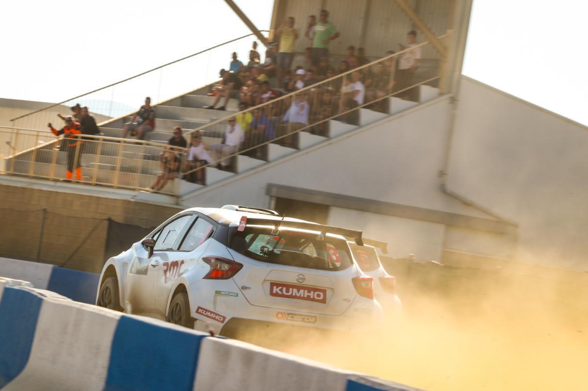 Iván Suárez y Sergi Pérez se hacen con la gloria en el CERX Rallycross de Miranda de Ebro Iván Suárez y Sergi Pérez se hacen con la gloria en el CERX Rallycross de Miranda de Ebro