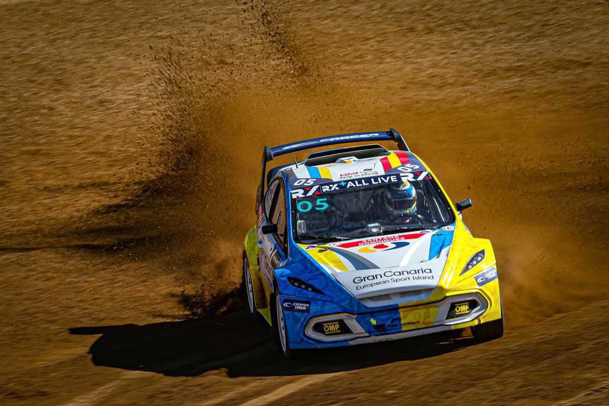 Pablo Suárez vuelve a hacer historia en Rallycross con un podio en Spa Pablo Suárez vuelve a hacer historia en Rallycross con un podio en Spa