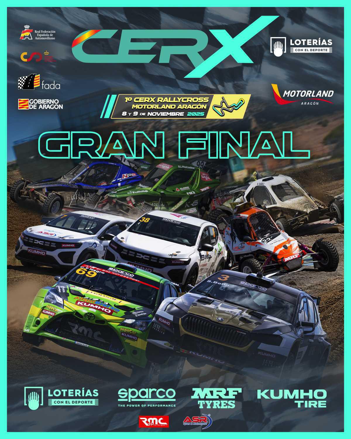 1º CERX Rallycross Motorland Aragón