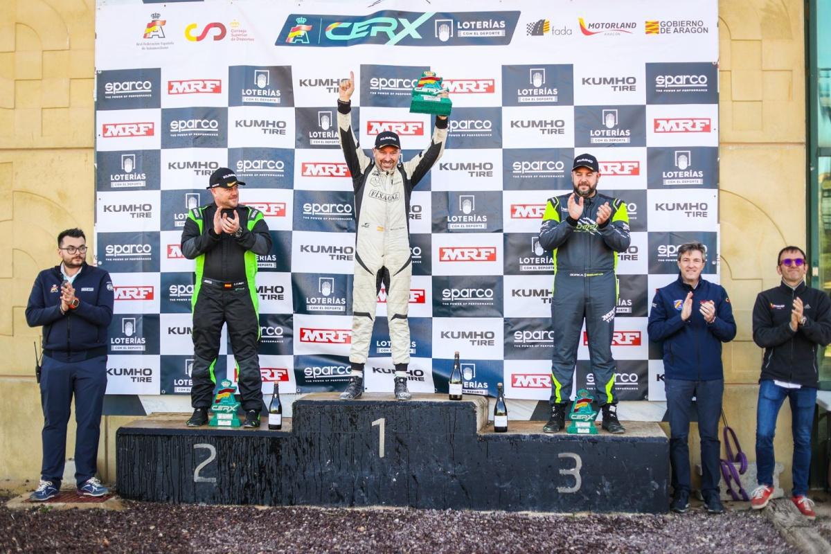 Sergio Bello, Diego Martínez, Álvaro Rodríguez y Rodrigo Suárez se coronan en Motorland Aragón