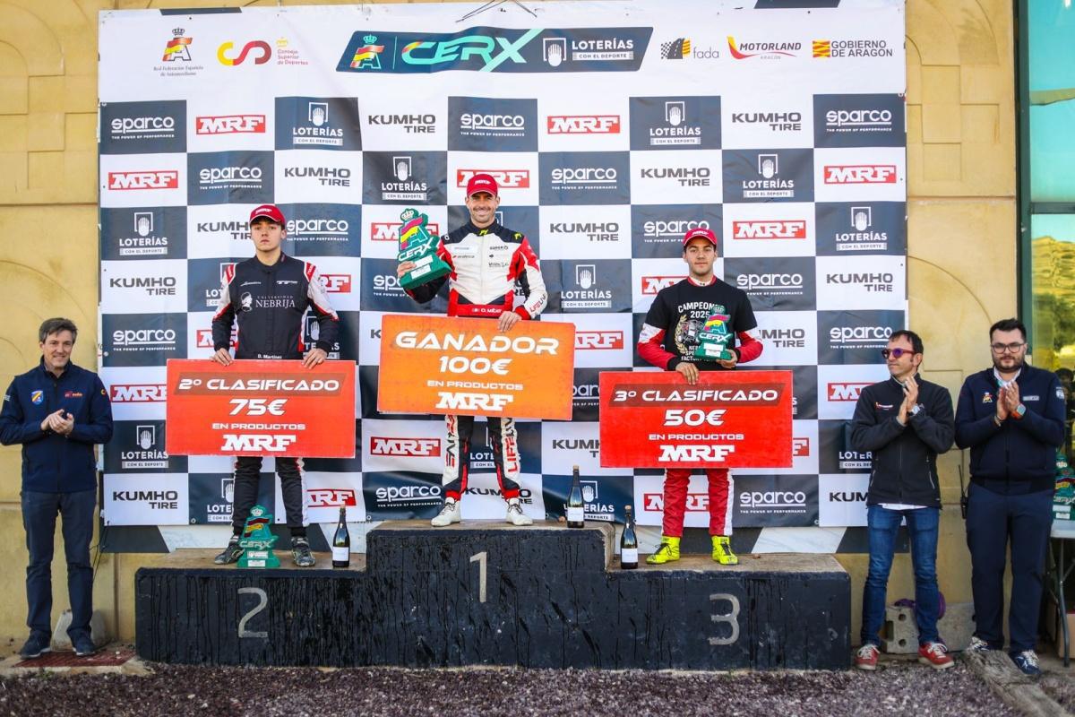Sergio Bello, Diego Martínez, Álvaro Rodríguez y Rodrigo Suárez se coronan en Motorland Aragón Sergio Bello, Diego Martínez, Álvaro Rodríguez y Rodrigo Suárez se coronan en Motorland Aragón