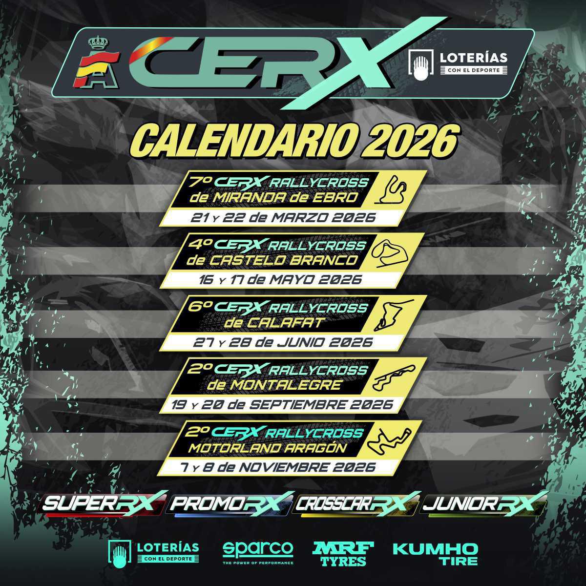 La Asamblea General de la RFEDA aprobó el Calendario 2026 del CERX Loterías La Asamblea General de la RFEDA aprobó el Calendario 2026 del CERX Loterías