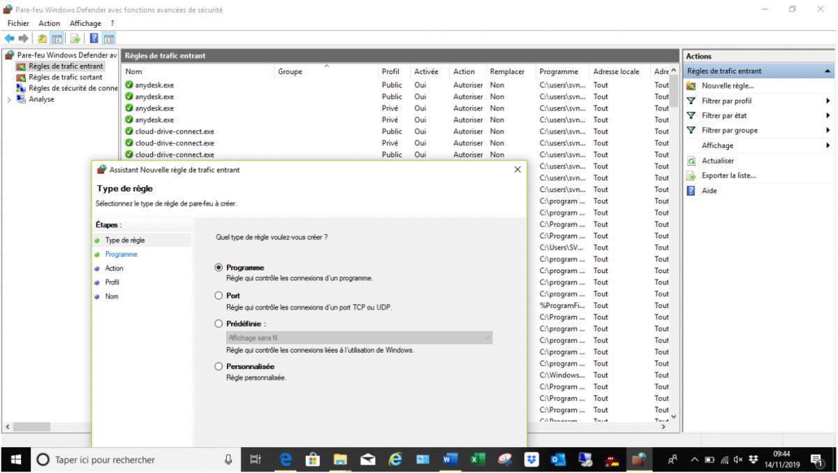 Scan FTP Filezilla Server Windows 10
