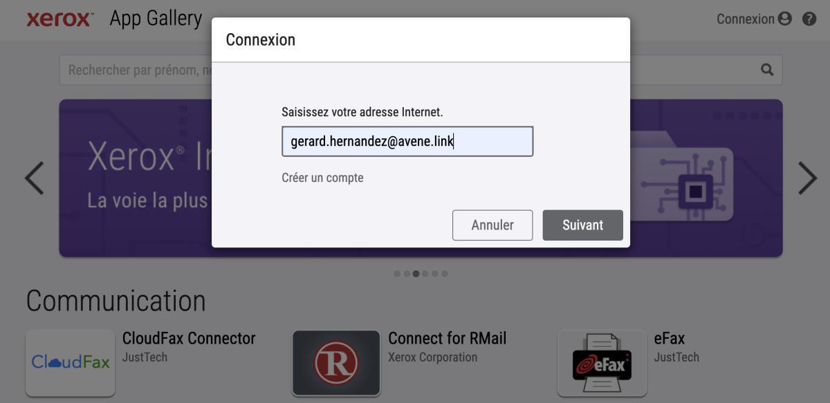 Installer application Avenelink