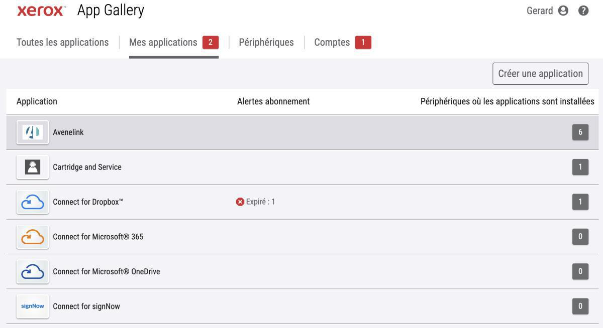 Installer application Avenelink
