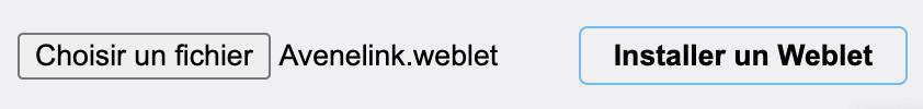 Installer application Avenelink