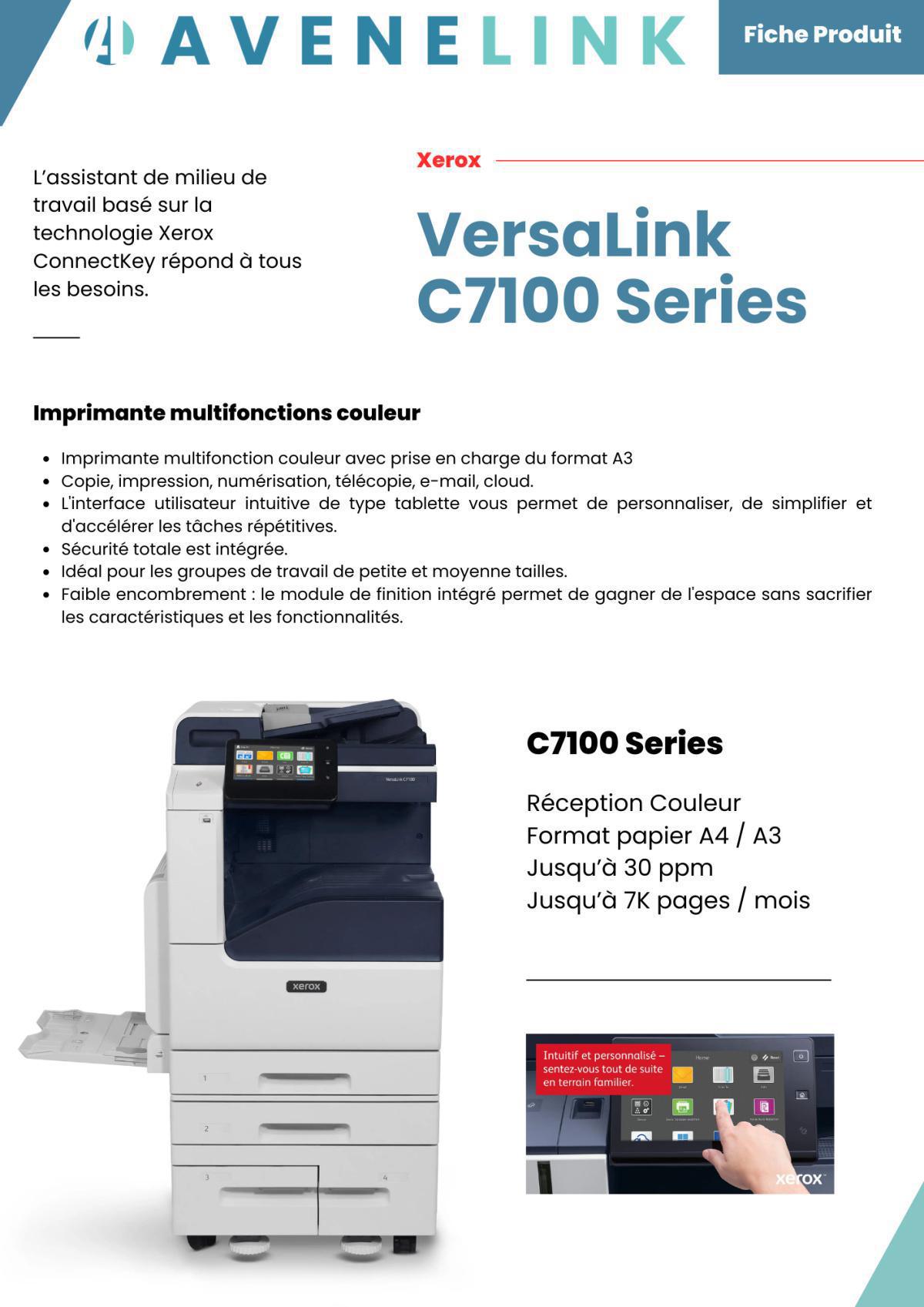 VersaLink C7100 Series