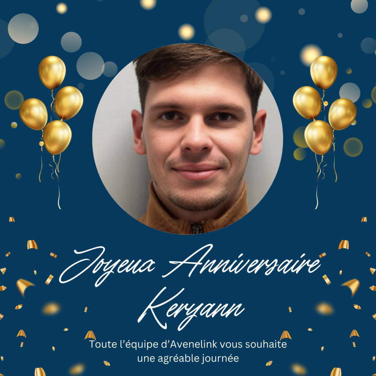 Joyeux Anniversaire Keryann