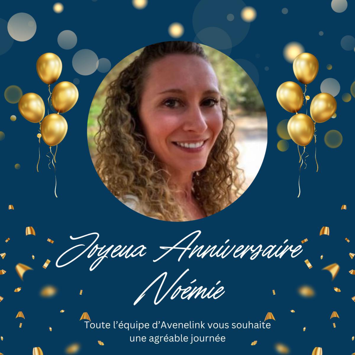 Joyeux Anniversaire Noémie