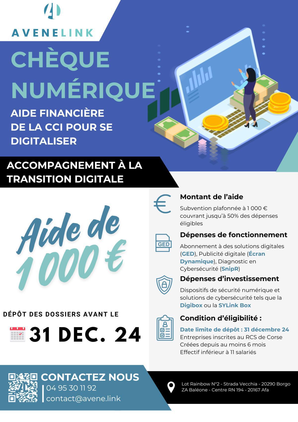 AIDE Chèque numérique
