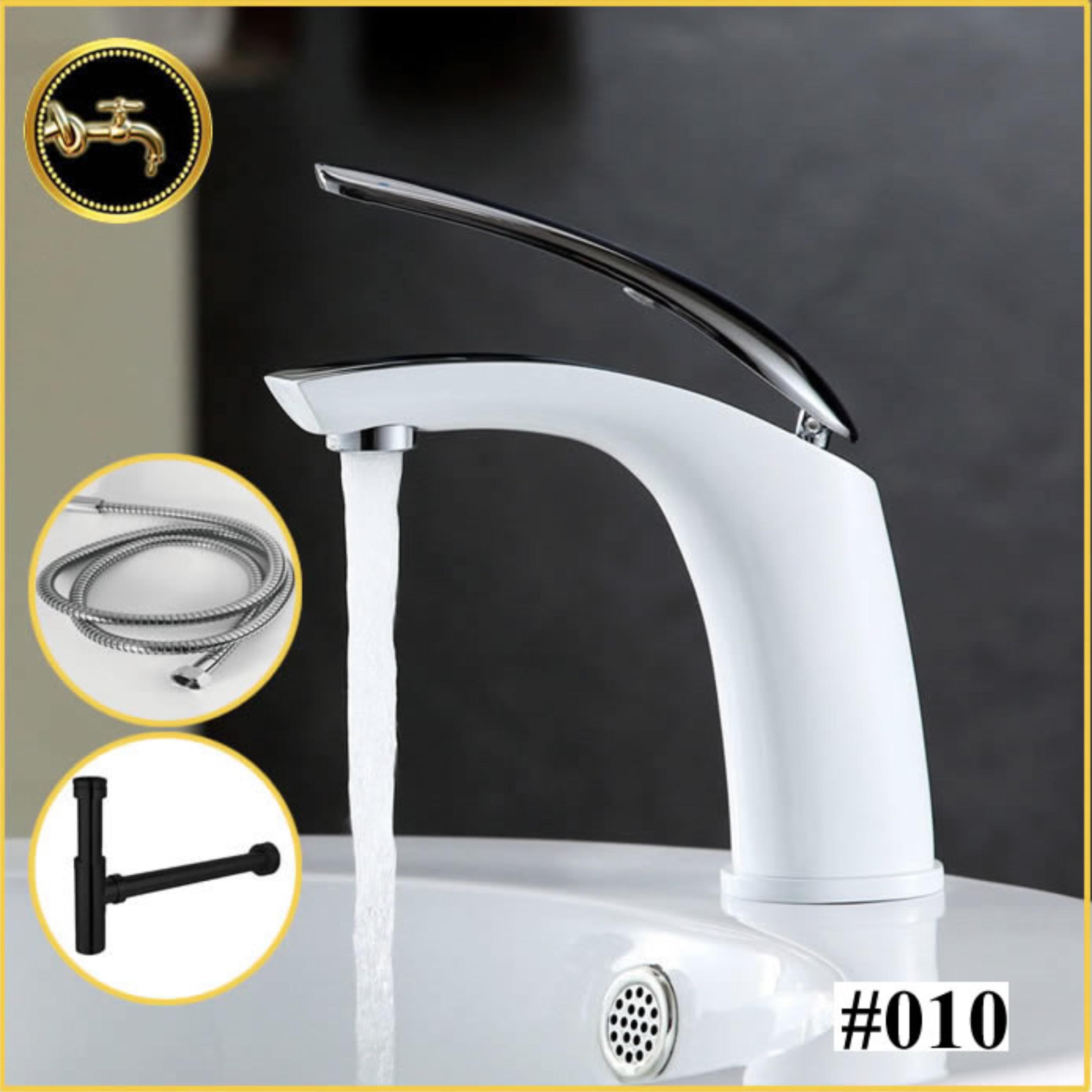 White Stylish Bathroom Tap 1