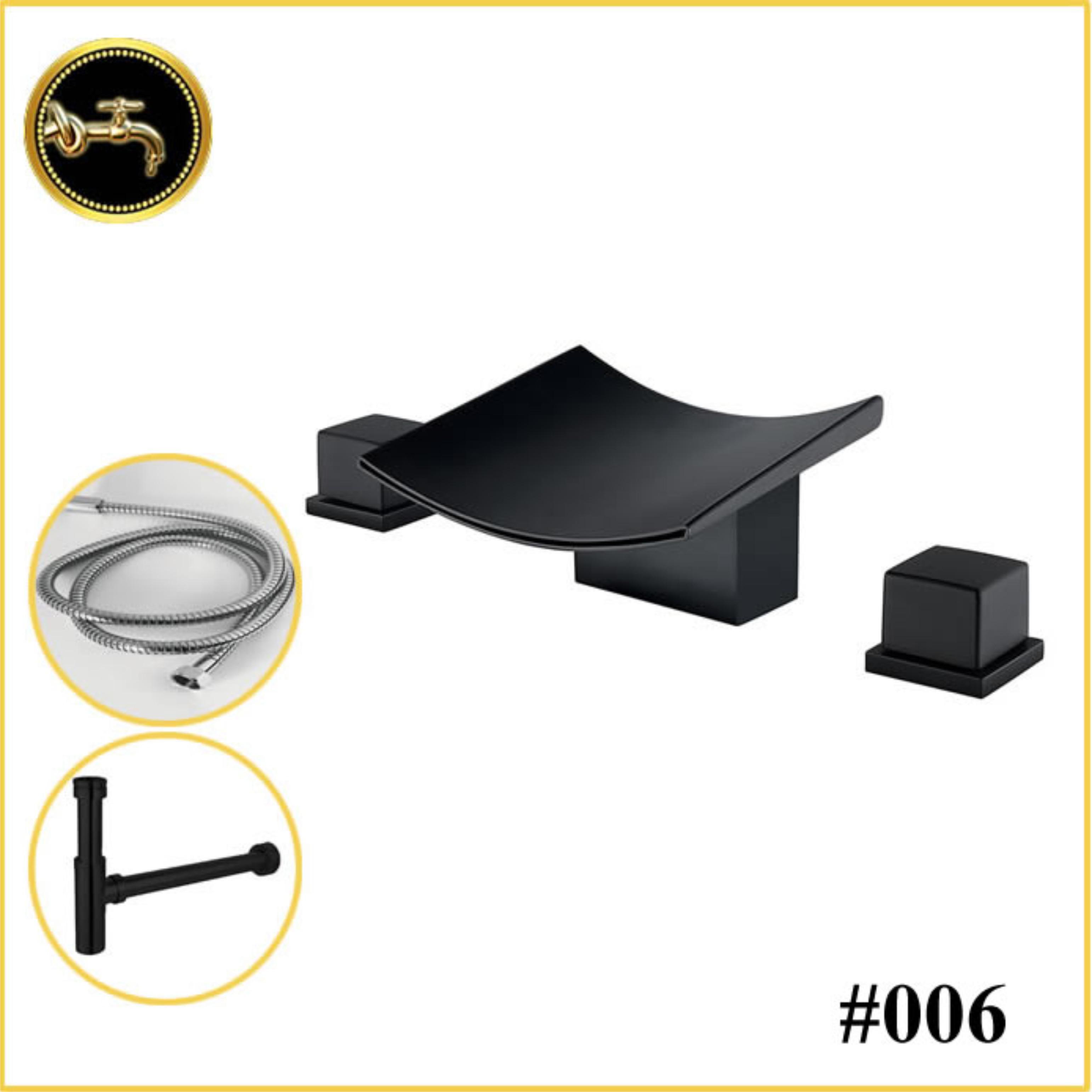 Black Luxury Bathroom Tap 2