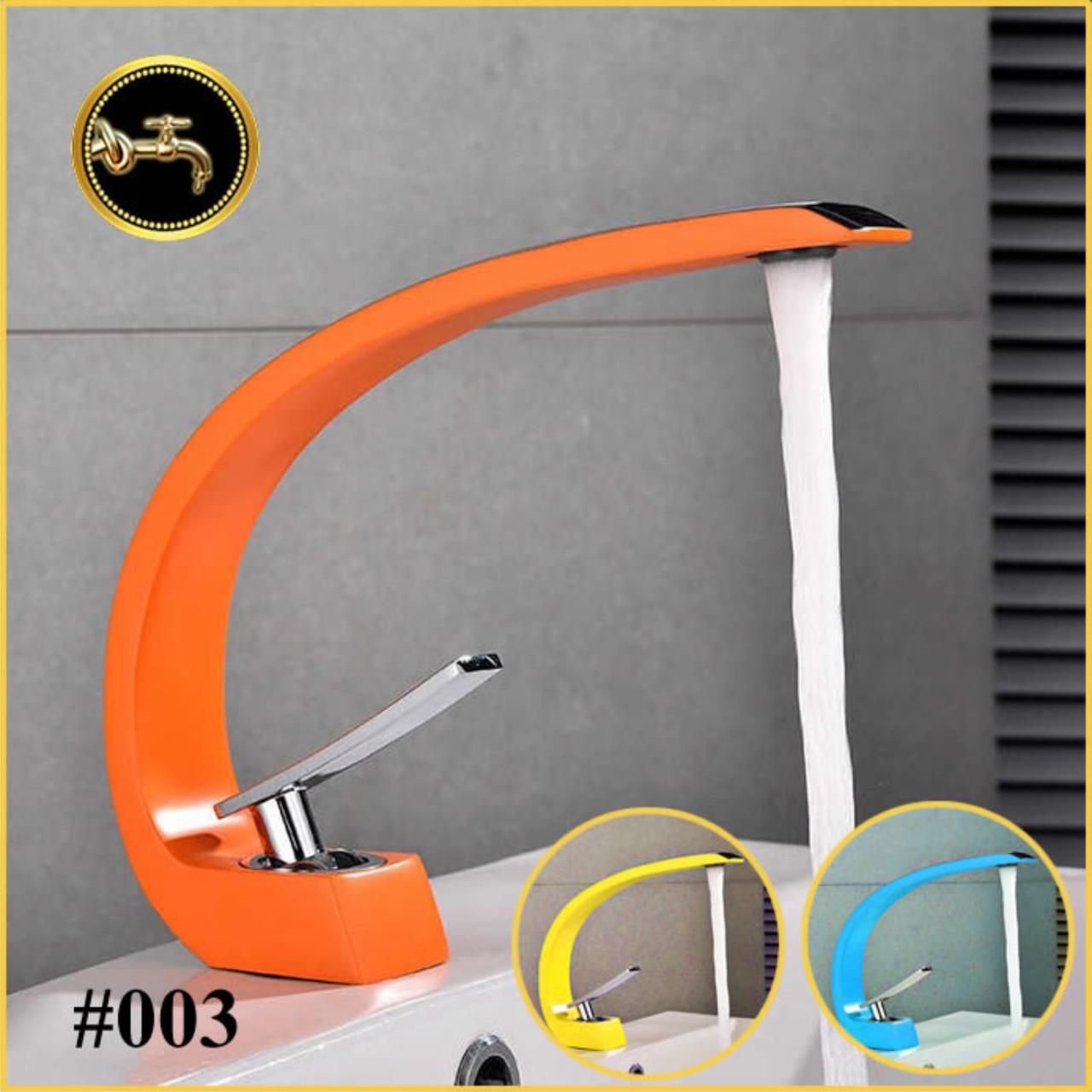 Curve Colour Bathroom Tap