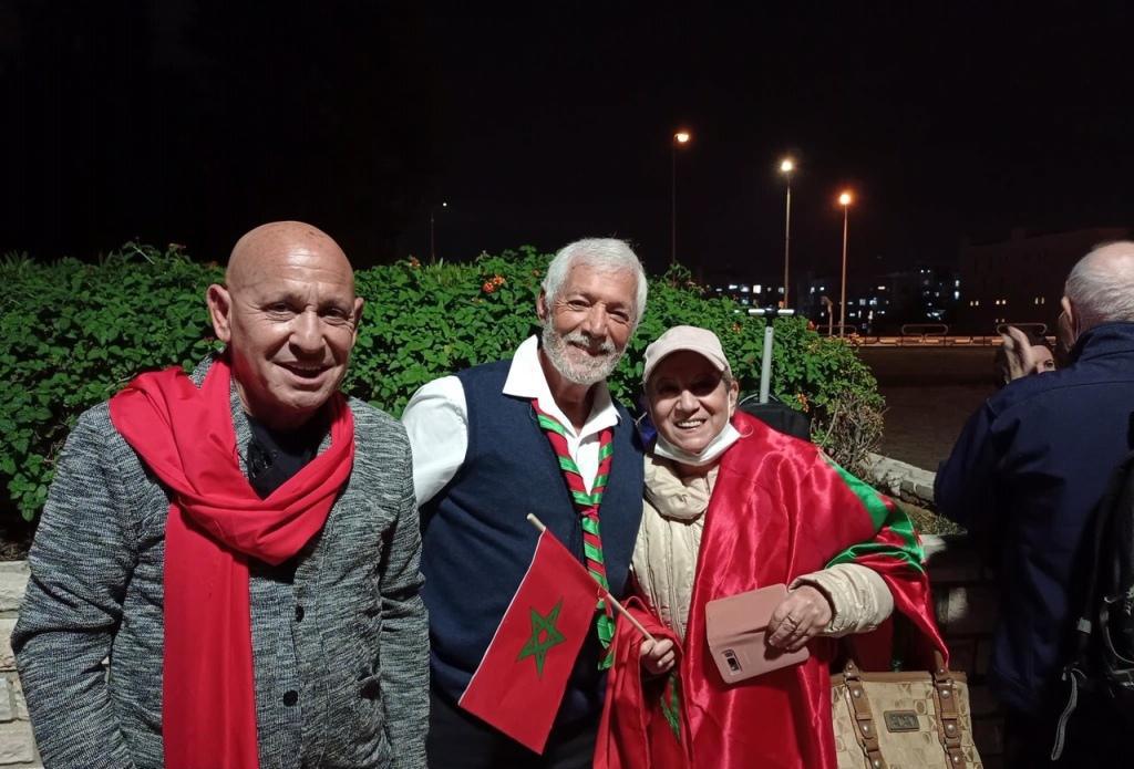 Marocains juifs d'Israël manifestant pour la marocanité du Sahara à Ashdod