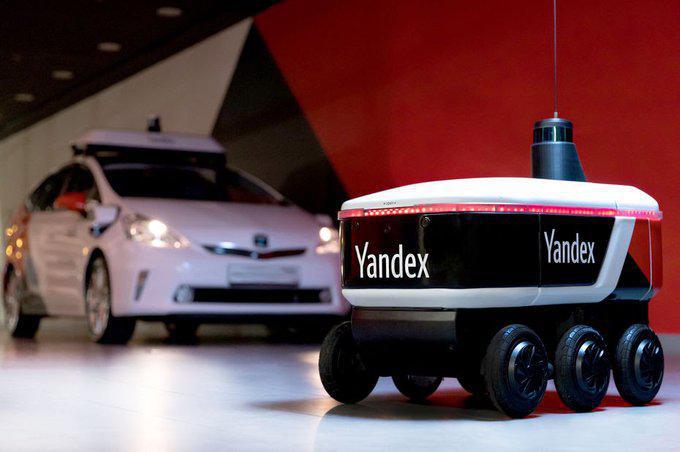 Des robots livreurs dans les rues de Moscou