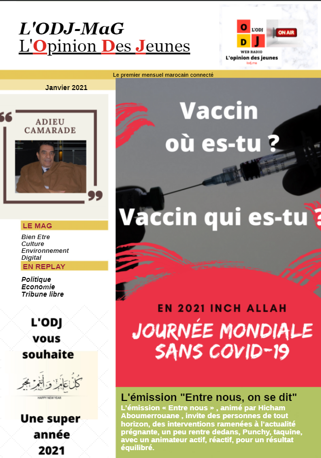 L'ODJ MaG Décembre 2020