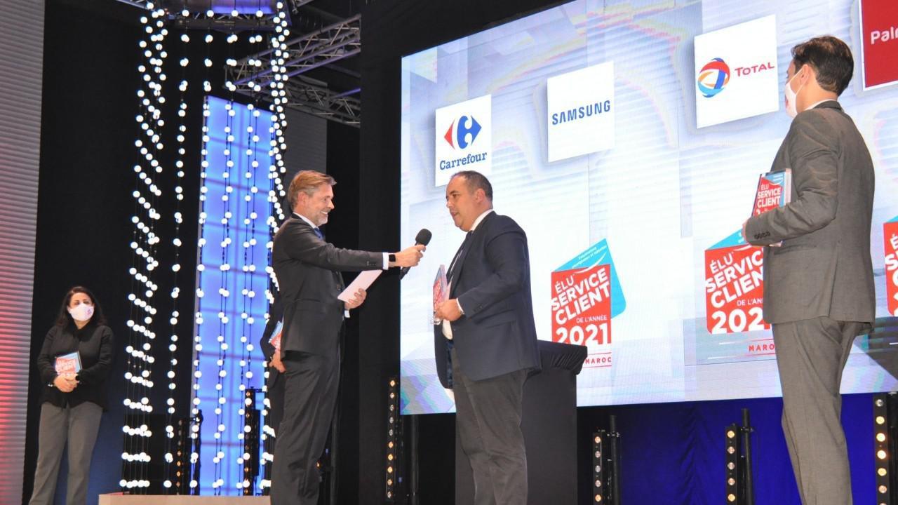 Pour la 4ème fois consécutive, Total Maroc élu « service client de l'année »